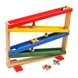 Bunte Auto-Rollbahn 